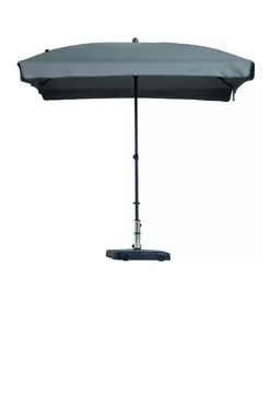 Parasol Patmos De Luxe Rechthoek 210x140cm - Licht Grijs* - afbeelding 1