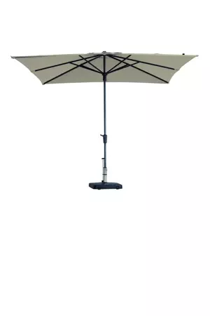 Parasol Syros Luxe Vierkant 280x280cm  - Ecru - afbeelding 1
