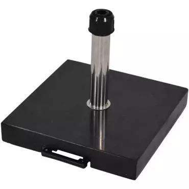 Parasolvoet 40kg. telescoop hendel