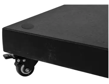 Parasolvoet op wielen 50kg