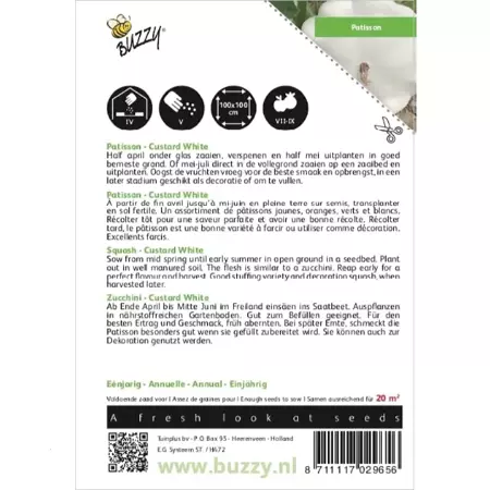 Patisson Custard White - afbeelding 2