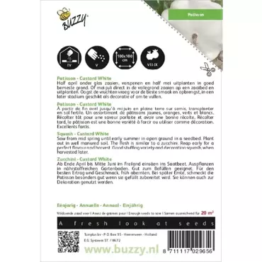 Patisson Custard White - afbeelding 2