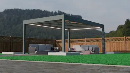 Pinela glas vrijstaand 3124mmx3000mm - afbeelding 3