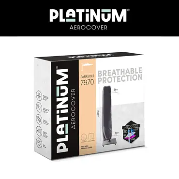 Platinum AeroCover Free-arm parasol cover H250cm