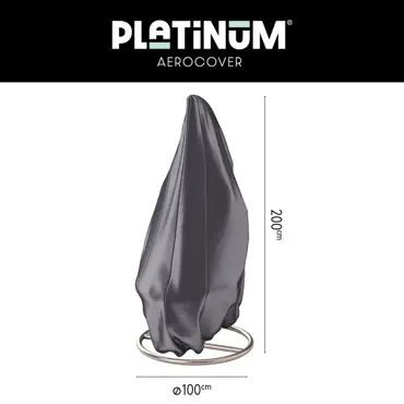 Platinum AeroCover Hangstoel Hoes Ø100x200cm