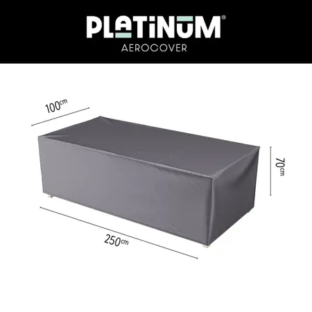 Platinum AeroCover Loungebank hoes 250x100xH70cm - afbeelding 1