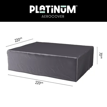 Platinum AeroCover loungeset hoes 220x220xH70cm - afbeelding 1