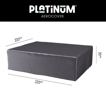 Platinum AeroCover loungeset hoes 220x220xH70cm