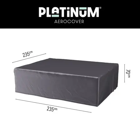 Platinum AeroCover Lounge set cover 235x235xH70