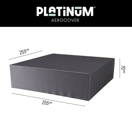 Platinum AeroCover loungeset hoes 255x255xH70cm - afbeelding 1