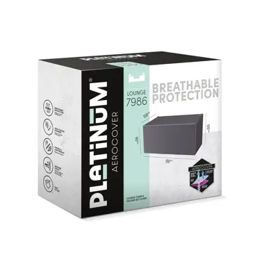 Platinum AeroCover Loungestoel en hockerset hoes 190x100xH105/90cm - afbeelding 5