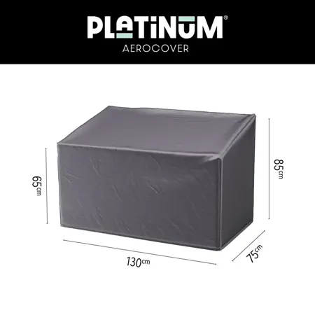 Platinum Aerocover tuinbankbeschermhoes 130x75x65/85cm - afbeelding 1