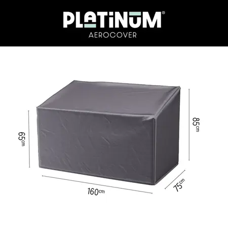 Platinum Aerocover tuinbankbeschermhoes 160x75x65/85cm - afbeelding 1
