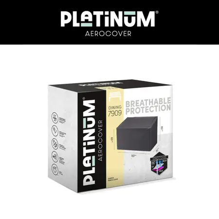 Platinum Aerocover tuinbankbeschermhoes 160x75x65/85cm - afbeelding 4