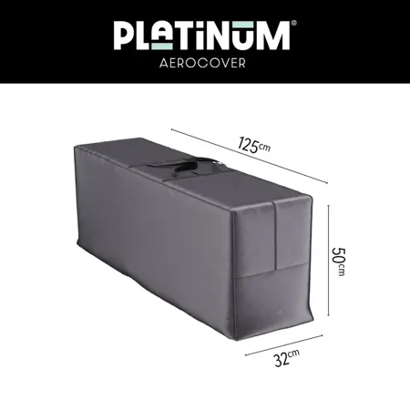 Platinum AeroCover tuinkussenopbergtas 125x32xH50cm - afbeelding 1