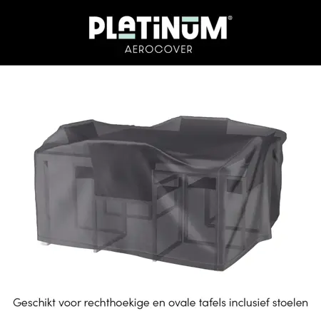 Platinum Aerocover tuinsetbeschermhoes 160x150xH85cm - afbeelding 2