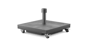 Platinum Parasolvoet met wielen | Ceramica | 40kg | Antraciet | PRE-ORDER - afbeelding 1