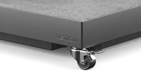 Platinum Parasolvoet met wielen | Ceramica | 40kg | Antraciet | PRE-ORDER - afbeelding 4