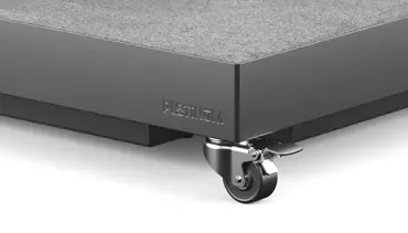 Platinum Parasolvoet met wielen | Ceramica | 40kg | Antraciet | PRE-ORDER - afbeelding 4