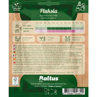 Pluksla australische gele per 9m - afbeelding 2