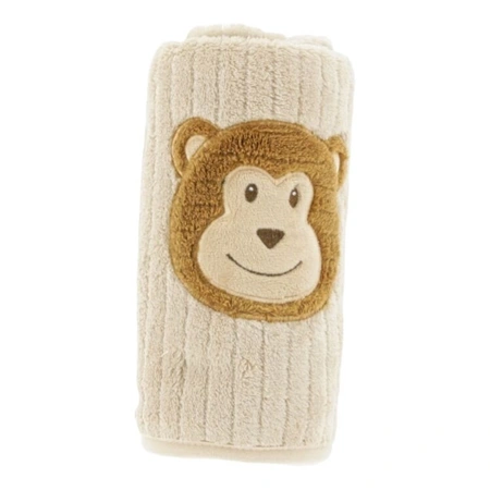 Plush deken finn 90x75cm aap
