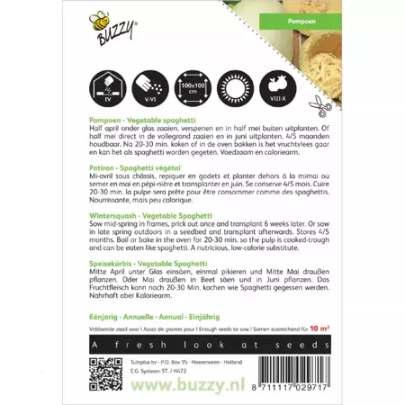 Pompoen Vegetable spaghetti - afbeelding 2