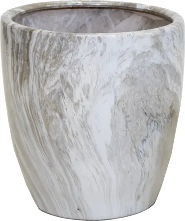 Pot egg hoog emperor d26h35 grijs