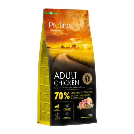 Profine Hondenvoer adult kip 12kg