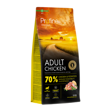 Profine Hondenvoer adult kip 12kg
