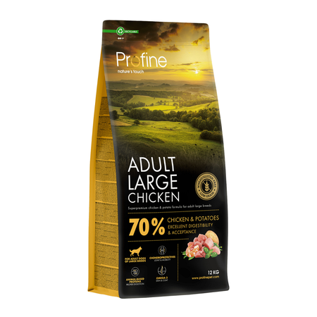 Profine Hondenvoer adult large kip 12kg