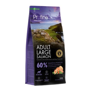 Profine Hondenvoer adult large zalm 12kg
