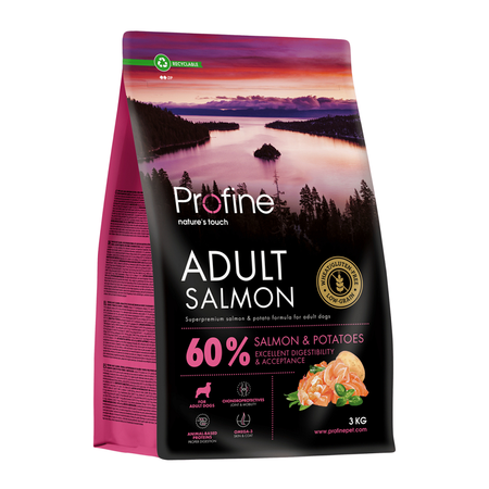 Profine Hondenvoer adult zalm 3kg