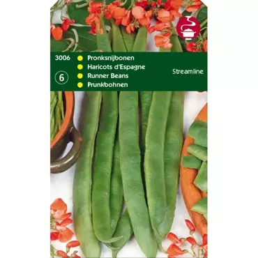 Pronkbonen Streamline, Roodbloeiers, 100 gram