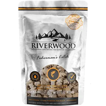 Riverwood Snack salm&white fish 200g
