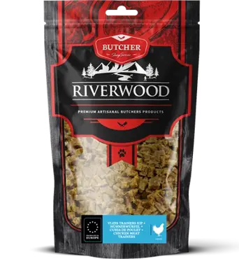 Riverwood Vleestrainer kip 150g