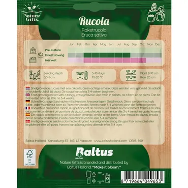 Rucola slaplant - afbeelding 2