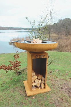 Rusty Grill traditioneel 100cm