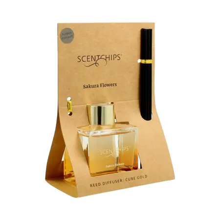 Scentchips Geurstokjes set Cube Sakura Flowers - 100ml - afbeelding 5