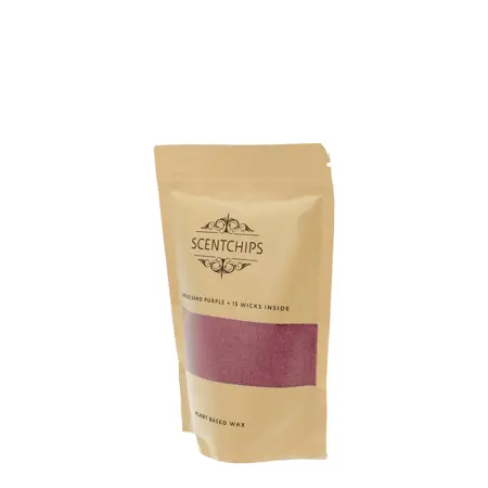 Scentchips kaarsenzand 250gr paars - afbeelding 2