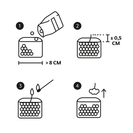 Scentchips kaarsenzand 250gr roze - afbeelding 5