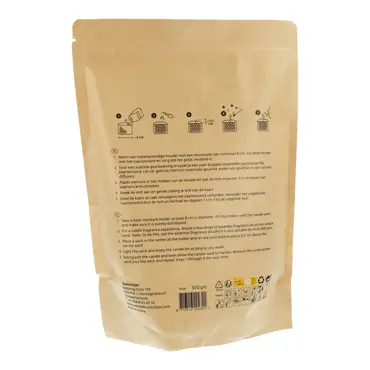 Scentchips kaarsenzand 500 gr groen - afbeelding 4