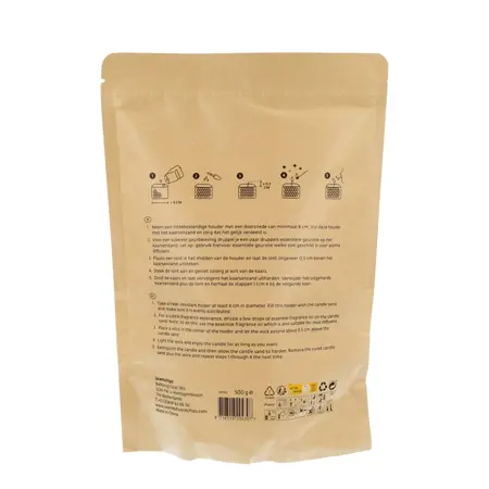 Scentchips kaarsenzand 500gr wit - afbeelding 4