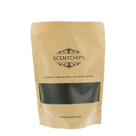 Scentchips kaarsenzand 500gr zwart - afbeelding 1