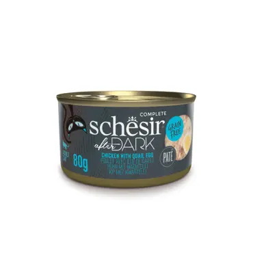 Schesir after dark kip en kwartelei paté 80g