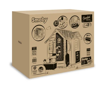 Smoby Speelhuis garden house doos
