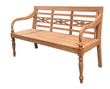Station tuinbank 120cm - afbeelding 2