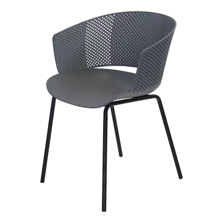 Stoel lille grijs