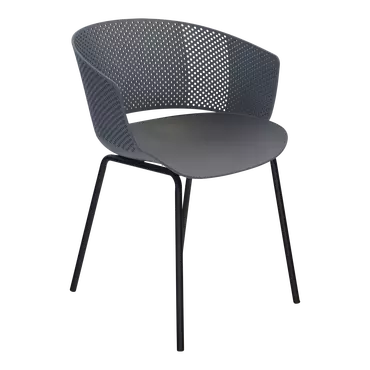 Stoel lille grijs