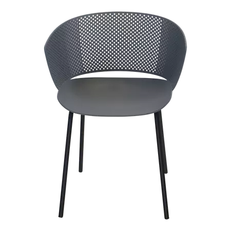 Stoel lille grijs