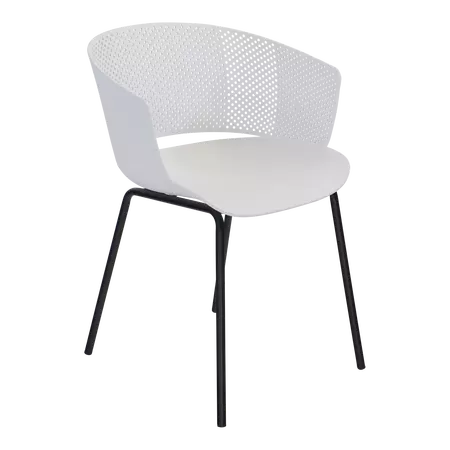 Stoel lille wit